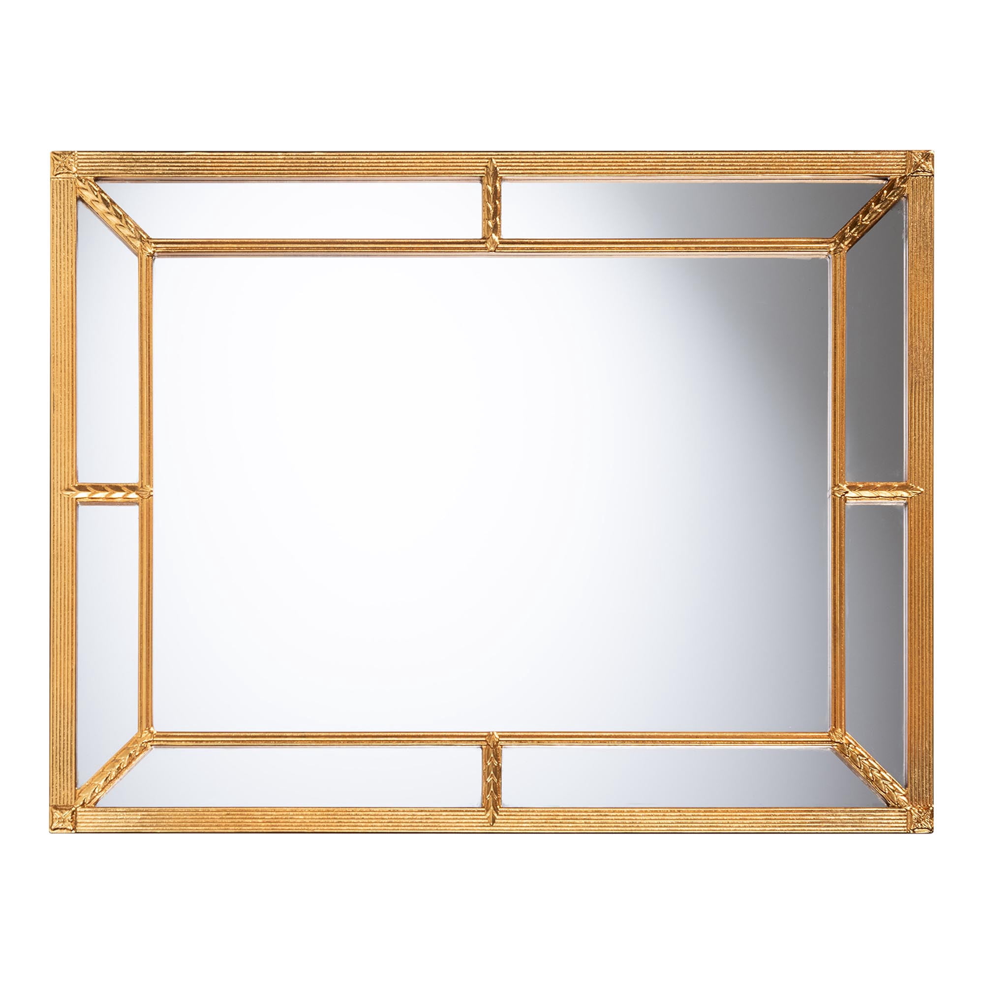 Baxton Studio Iskra Vintage Mirror, Antique Goldleaf