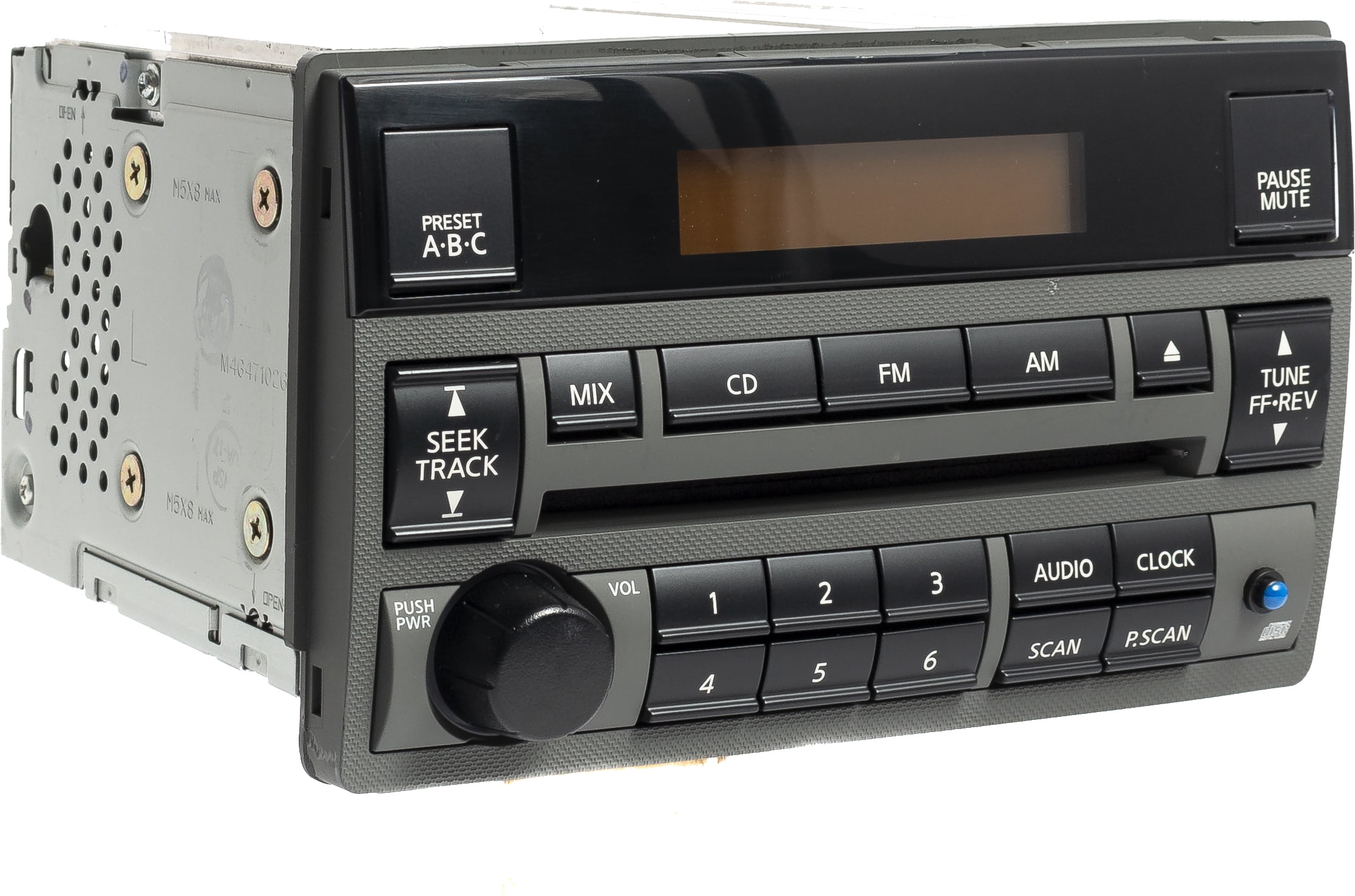 Restored 20052006 Nissan Altima AM FM Radio CD Player w Bluetooth Gray Part 28185ZB10A (Refurbished)