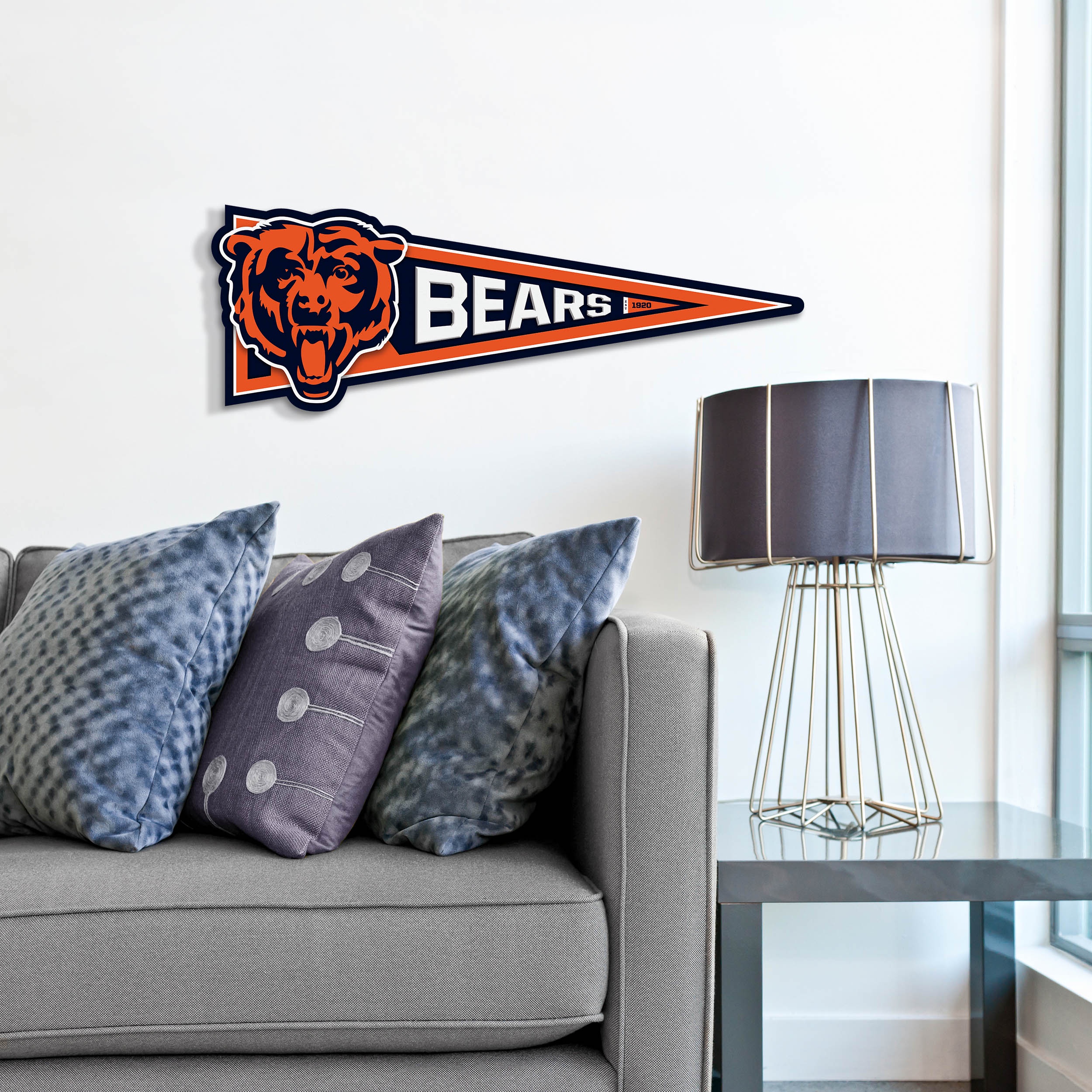YouTheFan NFL Chicago Bears Pennant Sign