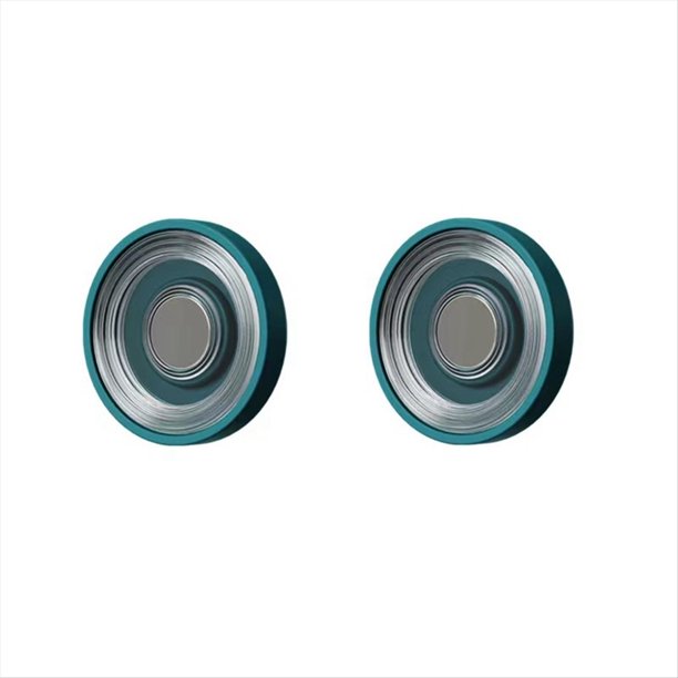 12 MagnéTicos para Montaje en Pared, Soporte MagnéTico para Control Remoto, Llaves, Gancho Organizador de Enchufe de Enrutador AntipéRdida, Verde Oscuro