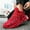 Red, variant on Linenghs Men's Sneaker Ultra-light Breathable Walking Anti-slip Casual Sports Shoes