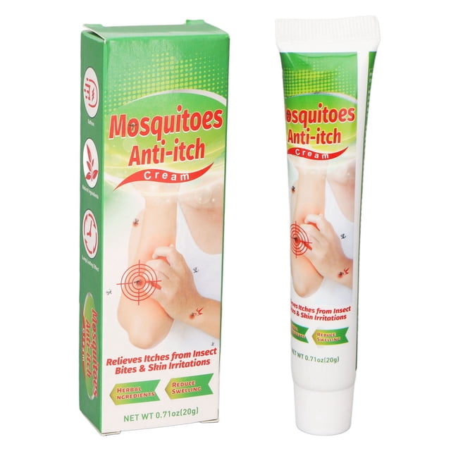 Crema calmante contra la picazón, 20 g Ungüento humectante para picaduras de insectos Alivio instantáneo de las picaduras de mosquitos