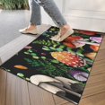 thumbnail image 4 of Red Mushroom Snail Black Pattern Door Rugs,Washable Non Slip Door Mats Indoor,Decorative Door Mats,Entry Mat Indoor for Entrance,Bedroom,Kitchen,Bathroom,17"x30", 4 of 6