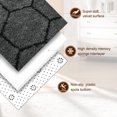 thumbnail image 2 of Alfombra TWINNIS 183x274 cm de felpa suave antideslizante gris oscuro, 2 of 9