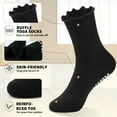 thumbnail image 5 of Skibeaut Cute Pilates Socks with Grip Non Slip Ruffle Grippy Socks Woman for Yoga Barre Ballet Workout Sports, 5 of 7