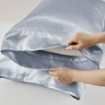 thumbnail image 3 of Madison Park Essentials Satin Sheet Set, 3 of 9