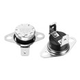 thumbnail image 1 of Uxcell 2Pcs KSD301 Termostato NC 110°C/230°F 10A Interruptor de Control Térmico, 1 of 6