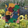 thumbnail image 2 of Colored Guitars Decorative House Flag 28 x 40 inch Double Sided Yard Flag, 2 of 2