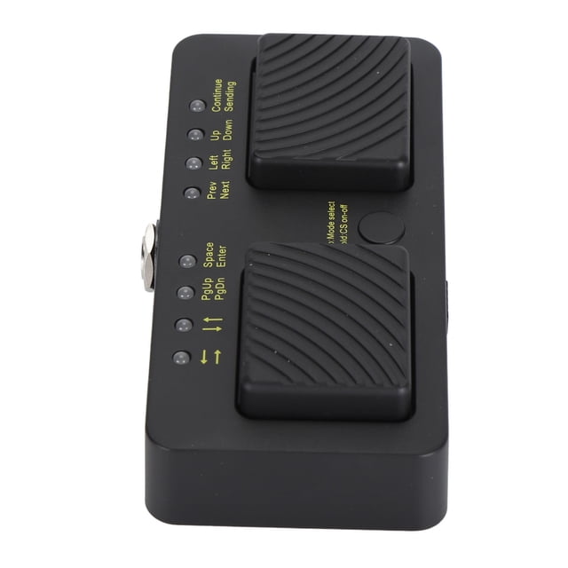 Pedal De Cambio De Página, Batería De Litio De 300 MAh, Amplia Compatibilidad, Cambio De Página Inalámbrico, Control Simple Para Partituras Para Tableta, Teléfono Portátil
