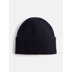 Scenario Women's Ribbed Beanie, Black Soot
