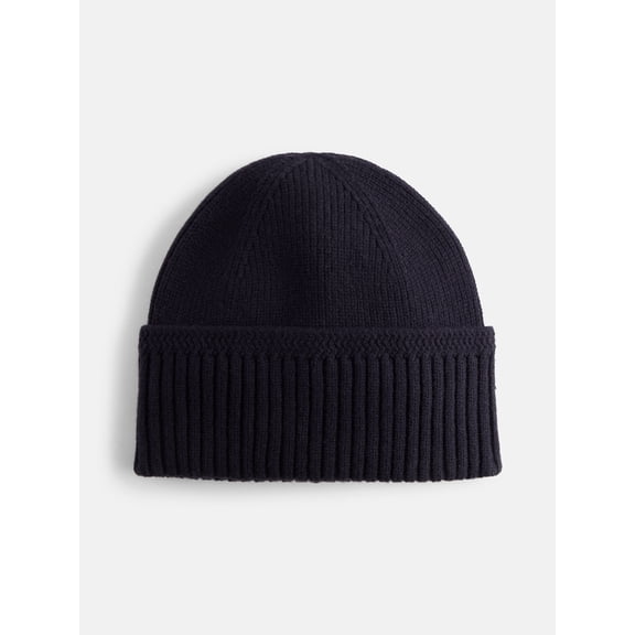 Scenario Women's Ribbed Beanie, Black Soot
