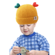 thumbnail image 5 of Gorro de lana para niños, gorros de invierno para niños y niñas, gorro de punto, 5 of 5