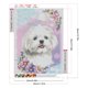 thumbnail image 2 of Pintura de diamante 5D Wdftyju DIY taladro redondo completo perro 30x40cm blanco, 2 of 9