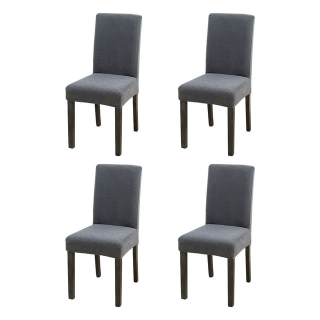 Guardoinrt 1/2/3 4x Durable Chair Cover For Home - Long-lasting Protection For Chairs Wide Application Chair Covers Dark Grey 1 Pc