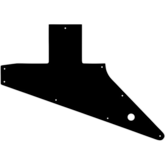 WD Custom Pickguard For Gibson 2010-Present Explorer #03 Black/White/Black