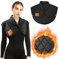 thumbnail image 4 of Venoro Electric Heated Throw Blanket Undershirt Fast Heating Wearable Blanket for Travel Camping,Black, 4 of 12