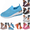 Sky Blue, variant on longantii Womens Orthopedic Shoes Arch Support Non Slip Slip on Work Shoes Lightweight Mesh Stretch House Shoes Comfort 2026 Orthopedic Shoes Purple
