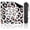 Color 3, variant on Mahjong Mat 31.5" x 31.5" Seamless black polka dots white Non-Slip Noise Reduction American Mahjong Tiles Table Cover for Dominoes Poker Card Board Games Gift