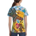 thumbnail image 5 of Adventure Time Teen T-Shirt Crewneck Short Sleeve Double-Sided Print Summer Tee Shirts Top For Youth Boys Girls Children Small, 5 of 7