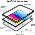 thumbnail image 2 of Waterproof Case for iPad (A16) 11th Generation Case & iPad 10th Generation 10.9 inch Case, [Built-in Screen Protector] [IP68 Waterproof] Full Body Rugged Shockproof Protective Cover, 2 of 6