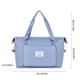 thumbnail image 3 of Bolsa de lona de viaje Bolso deportivo plegable de tela Oxford para gimnasio con compartimento separado para zapatos | Gran capacidad | Mango reforzado | 39x42x22cm | Negro, Verde, Azul, Morado, 3 of 8