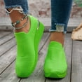 thumbnail image 7 of Women's Platform Walking Shoes Lace Up Sneakers Breathable Upper Lightweight Casual Footwear Comfortable Thick Sole Perfect for Work Travel and Casual Occasions Green 41, 7 of 7