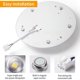 thumbnail image 4 of PANEL de anillo LED de 36 W, 24 W, 18 W y 12 W, luz circular, CA 220 V, placa de techo LED, placa de lámpara circular, chip de repuesto para lámpara de techo LED, 4 of 5
