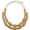 NK_10574_Sunset_Gold, variant on Bocar 2 Layer Statement Chunky Wood Beaded Fashion Collar Necklace for Women (NK-10574)