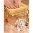 thumbnail image 3 of de con tapa sellada y para cortar y almacenar fácilmente, sin BPA Mantequera para refrigerar, 3 of 9