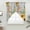 Gray Yellow, variant on Sunflower Swag Curtains for Kitchen/Bedroom/Living Room, Summer Botanical Farmhouse Yellow Floral Rustic Scalloped Curtains 63 Inch Long, Window Swag Topper Curtains Valances 2 Panels Set 36"x63"