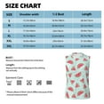 thumbnail image 6 of Kdxio Watermelon for Men's Muscle T-shirt,Sleeveless for Workout Running Athletic Gym Lounge Casual, 6 of 7
