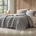 thumbnail image 2 of 3 PCS King/Cal King Coverlet Set, 2 of 20