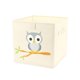 thumbnail image 1 of Caja de almacenamiento organizadora cuadrada para niños, contenedores de juguetes, ropa para niños, contenedor de zapatos, artículos diversos de animales de dibujos animados, 1 of 5