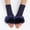 Blue, variant on Baqcunre Clearance! Warm Gloves, Short Plush Gloves Autumn And Winter Women's Cute Wrist Knitted Wool Warm Fingerless Gloves, Knitted Gloves, Heating Gloves