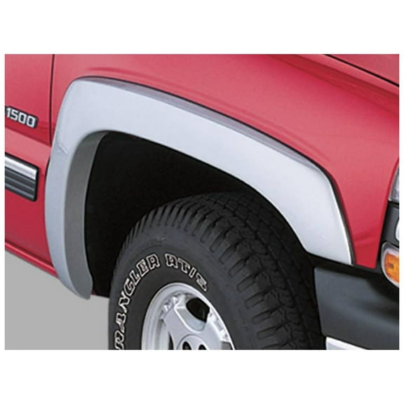 Bushwacker by RealTruck OE Style Factory Front Fender Flares | 2 Pc Black Smooth | 40033-02 | Compatible with 2001-2002 Silverado 1500 HD/2500 HD/3500; 2001-2006 GMC Sierra 1500 HD/2500 HD/3500