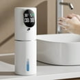 thumbnail image 2 of Lksixu Automatic Liquid Soap Dispenser Sensor Intelligent Screen Display Foam Detergent Dispenser Household Rechargeable Soap Dispenser Waterproofing Kitchen Gadgets, 2 of 6