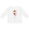 thumbnail image 3 of Inktastic Ballet Dancer for Little Girls Girls Long Sleeve Toddler T-Shirt, 3 of 5