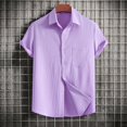 thumbnail image 5 of Hawaiian Shirt For Men, Men's Vintage Button Down Bowling Shirts Short Sleeve Summer Beach Shirt2XL, 5 of 5