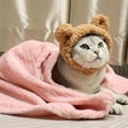thumbnail image 1 of Dvkptbk Throw Blankets Soft Fuzzy Warm, Fuzzy Throw Blankets Couch Fleece, Throw Blankets Bed Cozy Machine Washable Plush Thick Comfy Checkered Furry Sofa Ear Sharp B, 1 of 8