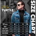 thumbnail image 2 of Jersey de cuello alto Utopia Wear para hombre, corte ajustado, negro, 2 of 6