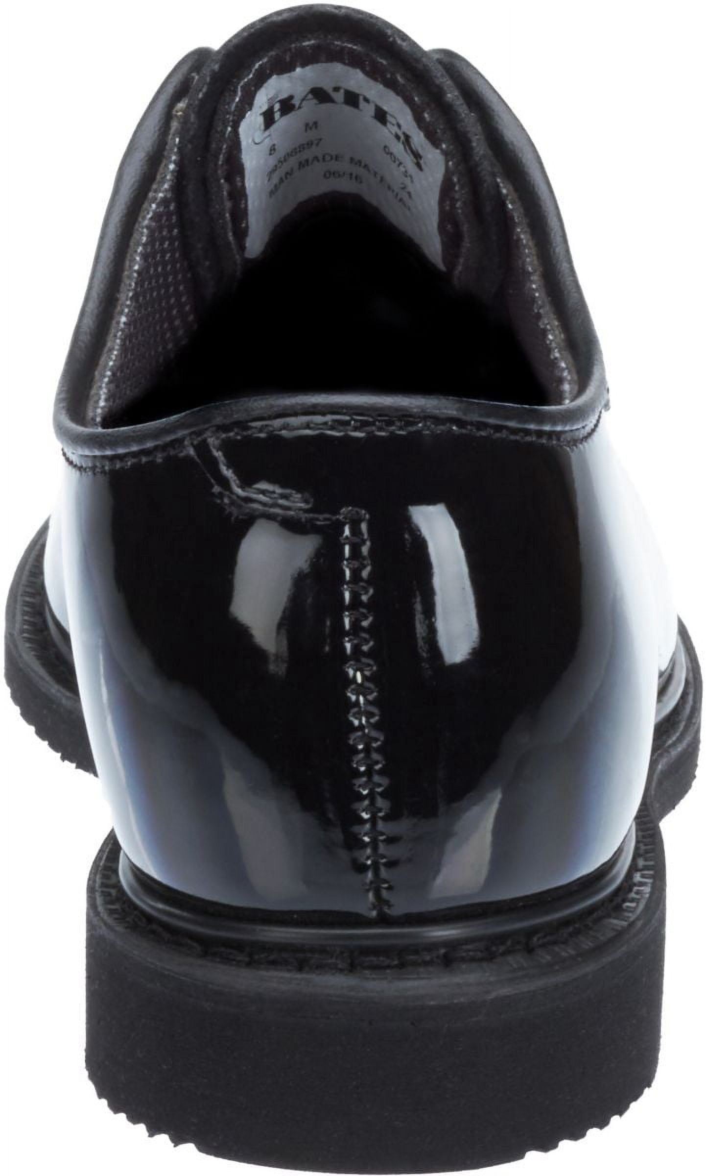 Bates Bates Lites Black High Gloss Oxford Men 14 Black 