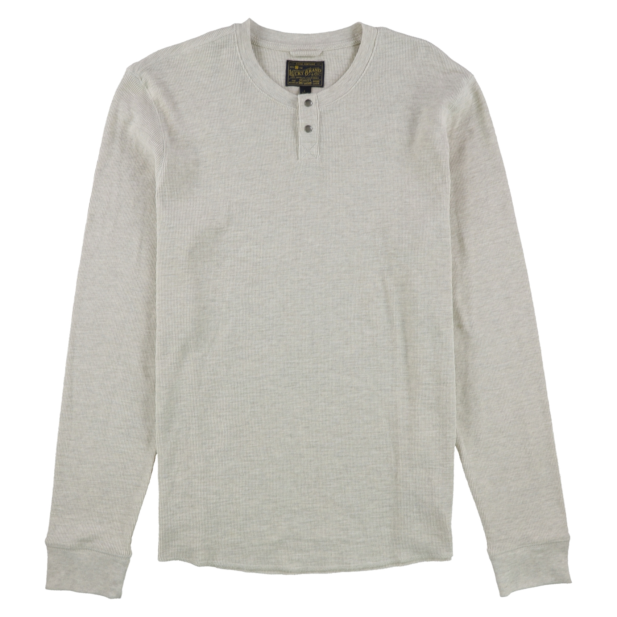 Lucky Brand Mens Snap Henley Shirt 