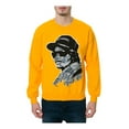 thumbnail image 2 of DOPE Mens N.W.A The Eazy-e Sweatshirt, Yellow, Medium, 2 of 2