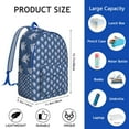 thumbnail image 5 of Bigfoot Footprint Pattern Backpack, Durable Laptop Bag with Outdoor Survival and Hiking Design, Perfect for Creature Enthusiasts, 5 of 5