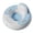 Blue, variant on hejhncii Cold Weather Inflatable Skiing Tube For Adults And Kids With Reinforced Backrest And Textured Base