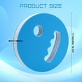 thumbnail image 2 of 4 Pcs Water Exercise Discs Water Weights for Pool Exercise Set Eva Foam Water Aerobic Equipment, 2 of 5