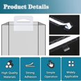 thumbnail image 4 of Wmool 100pcs Plastic Hook PET Hook Hanging Piece PVC Hook Hook R0E1 Hole Aircraft, 4 of 8