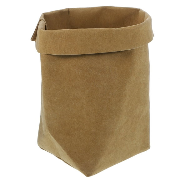 Nicehomfit Brown Decorative Paper Bag for Flower Pots and Storage
