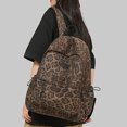 thumbnail image 2 of VOUZZA Cheetah Print Unisex Trendy Leopard Print Backpack Large Capacity Student School Bookbag Back to School Backpack for Men Women, 2 of 4