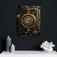 thumbnail image 4 of ONETECH Canvas Print Wall Art Set Electronic PC Motherboard Circuit Collage Abstract Technology Digital Art Modern Art Alternative Urban Shapes for Living Room, Bedroom, Office 16\x20\, 4 of 4